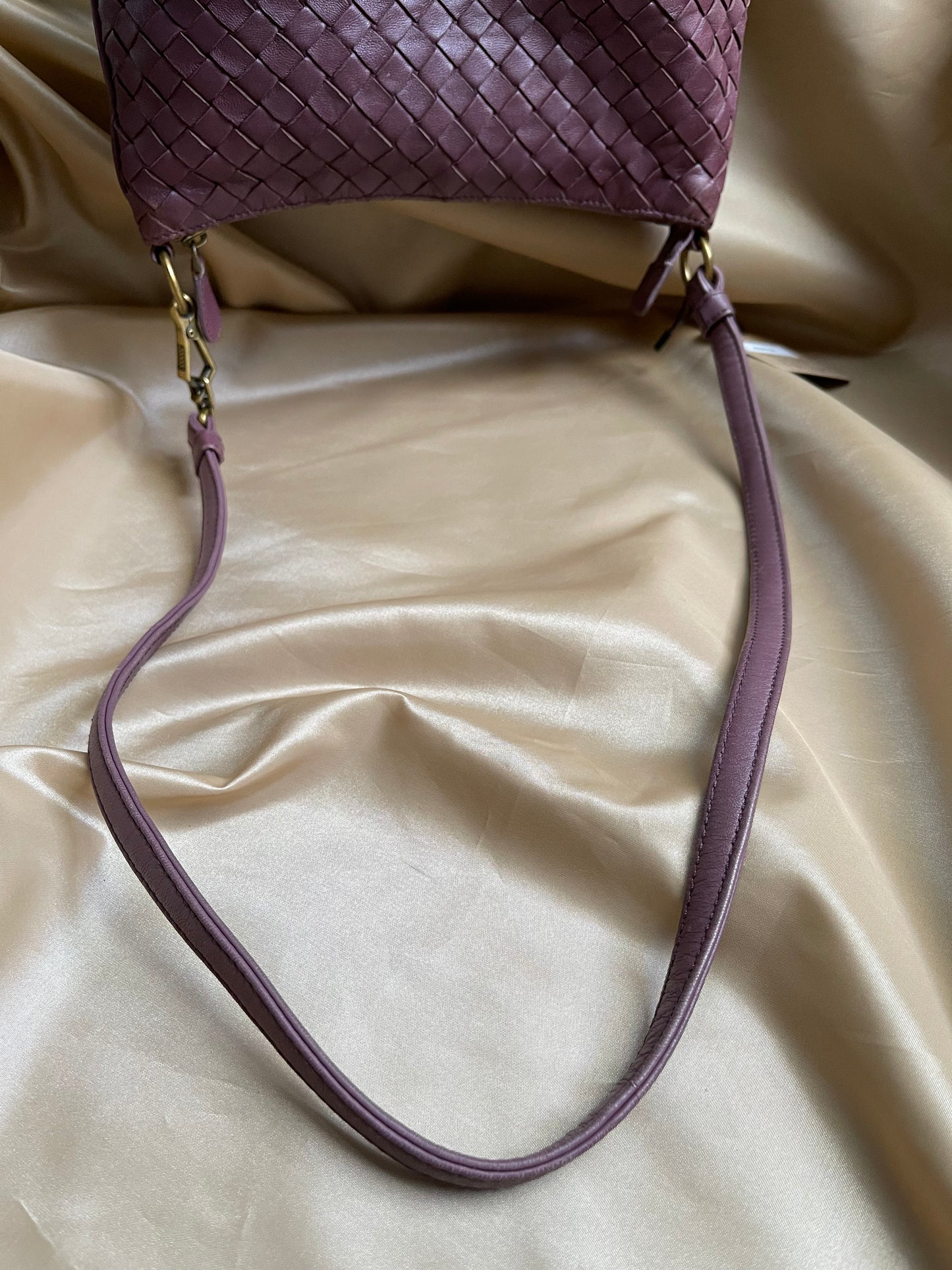 Bottega veneta  leather shoulder bag