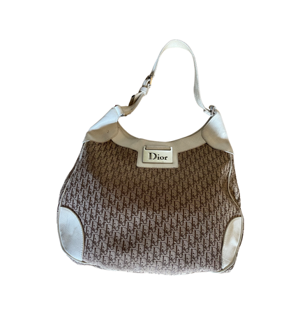 Dior cloth vintage shoulder bag