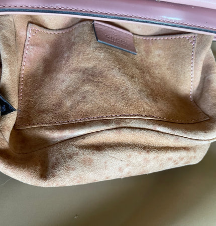 GUCCI  lady lock bamboo top handle bag