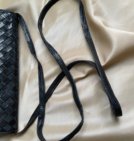 Sac bandoulière vintage en cuir Bottega Veneta