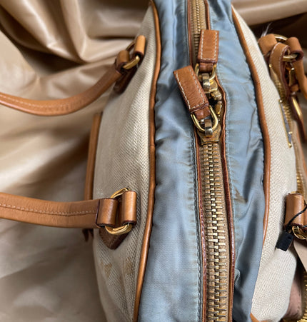 PRADA  cloth shoulder bag