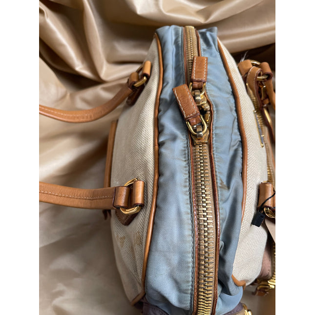 PRADA  cloth shoulder bag
