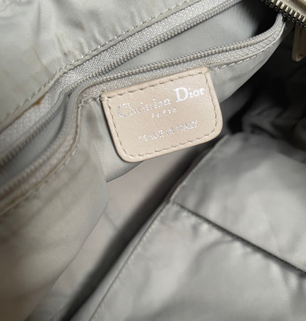 Dior cloth shoulder cloth bag