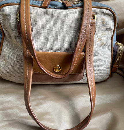 PRADA  cloth shoulder bag