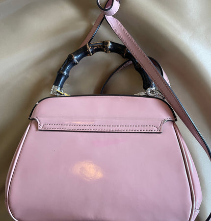 GUCCI  lady lock bamboo top handle bag