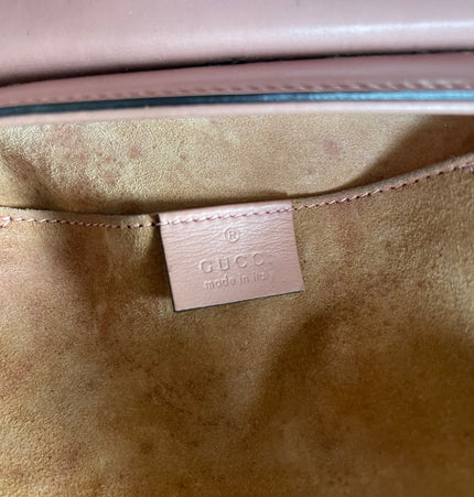 GUCCI  lady lock bamboo top handle bag