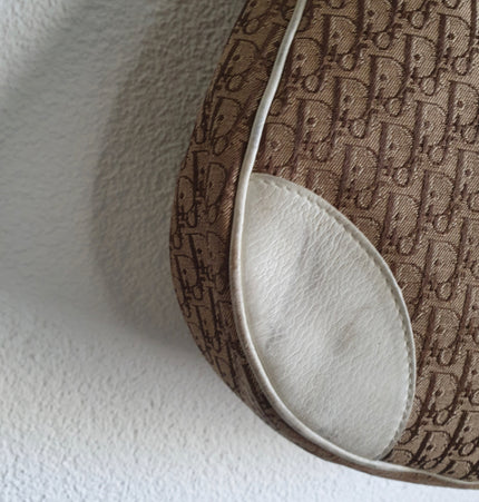 Dior cloth vintage shoulder bag