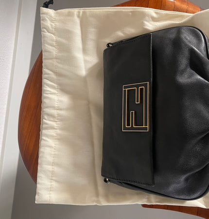 Fendi baguette leather crossbody/shoulder bag