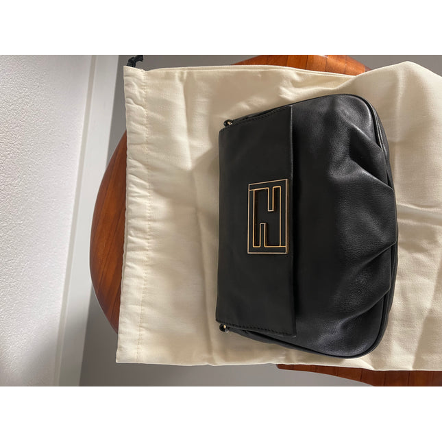 Fendi baguette leather crossbody/shoulder bag