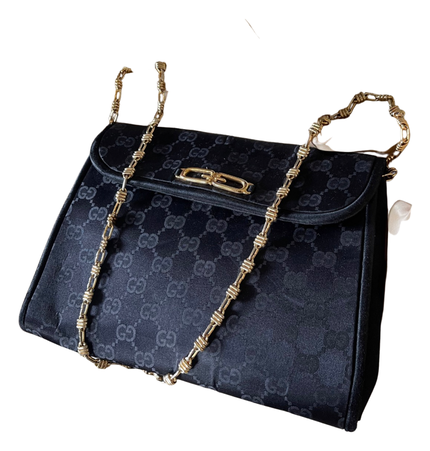 GUCCI  vintage satin crossbody bag