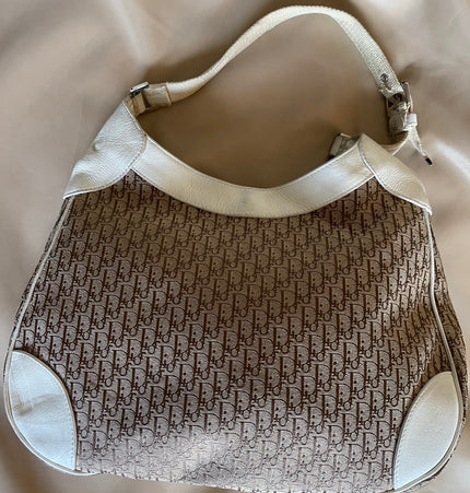 Dior cloth vintage shoulder bag