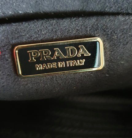 PRADA  cahier velvet crossbody bag