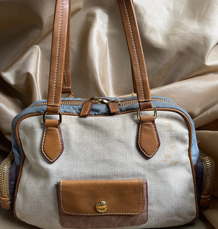 PRADA  cloth shoulder bag