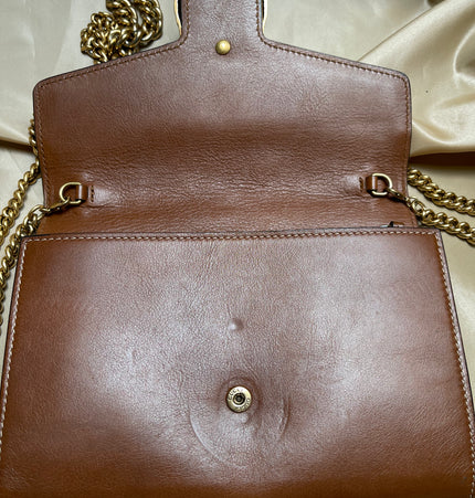 GUCCI  animalier chain crossbody bag