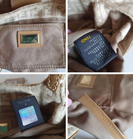 FENDI  mini baguette cloth bag