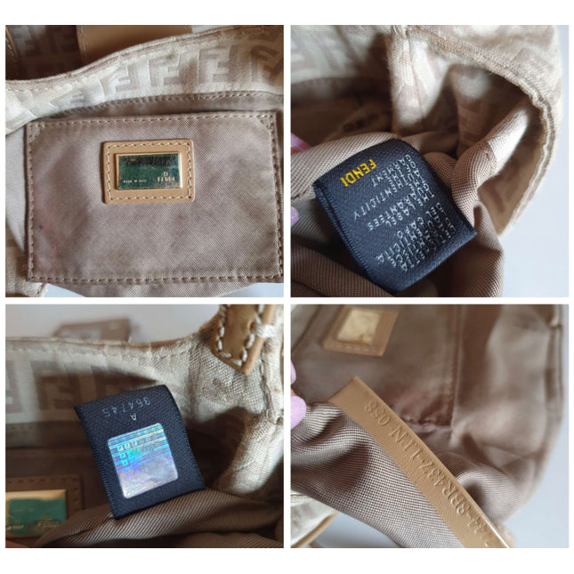 FENDI  mini baguette cloth bag