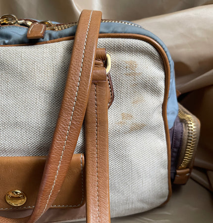 PRADA  cloth shoulder bag