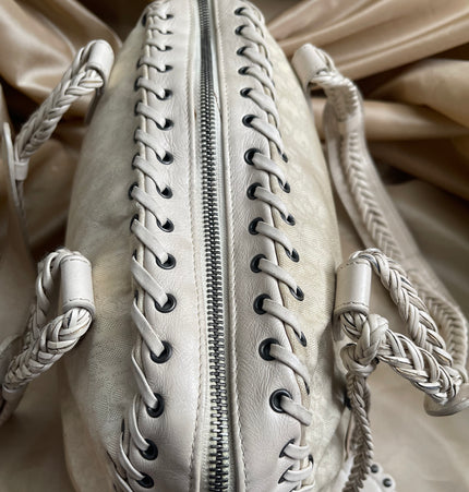 Dior cloth shoulder cloth bag