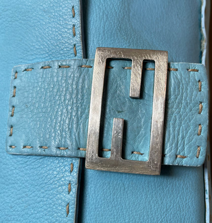 Sac bandoulière Fendi baguette en cuir