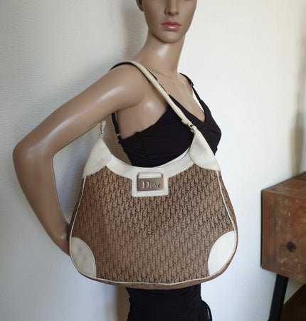 Dior cloth vintage shoulder bag