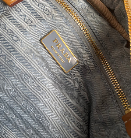 PRADA  cloth shoulder bag