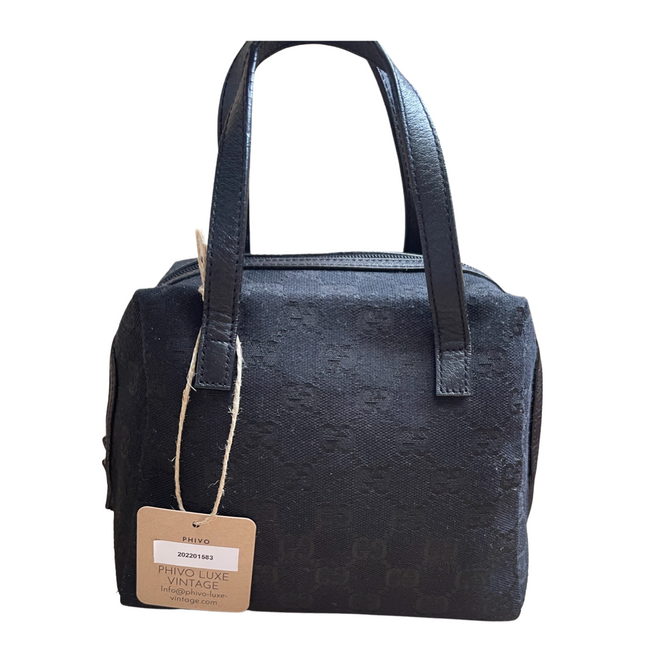 GUCCI  mini top handle cloth bag