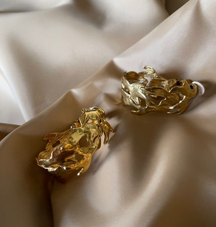 Yves saint laurent  artsy earrings