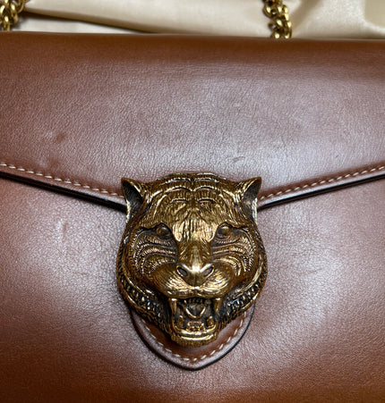 GUCCI  animalier chain crossbody bag