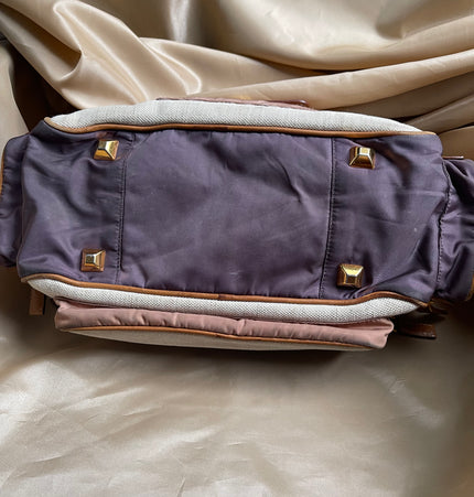 PRADA  cloth shoulder bag