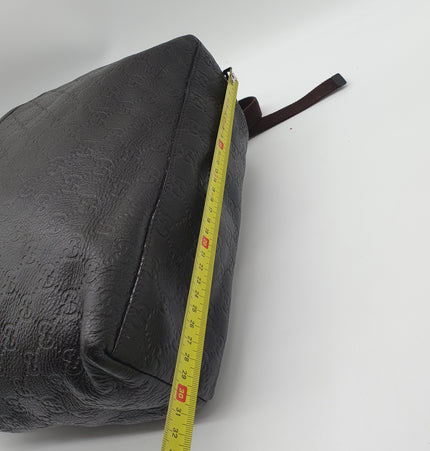 Gucci leather backpack
