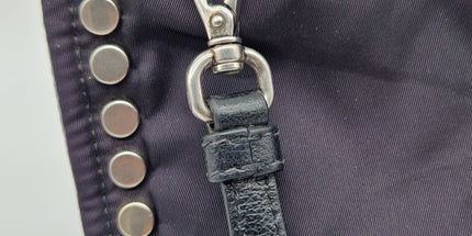 Prada studded crossbody bag