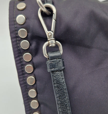 Prada studded crossbody bag