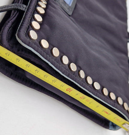 Prada studded crossbody bag