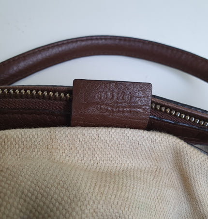 Gucci soho denim shoulder bag