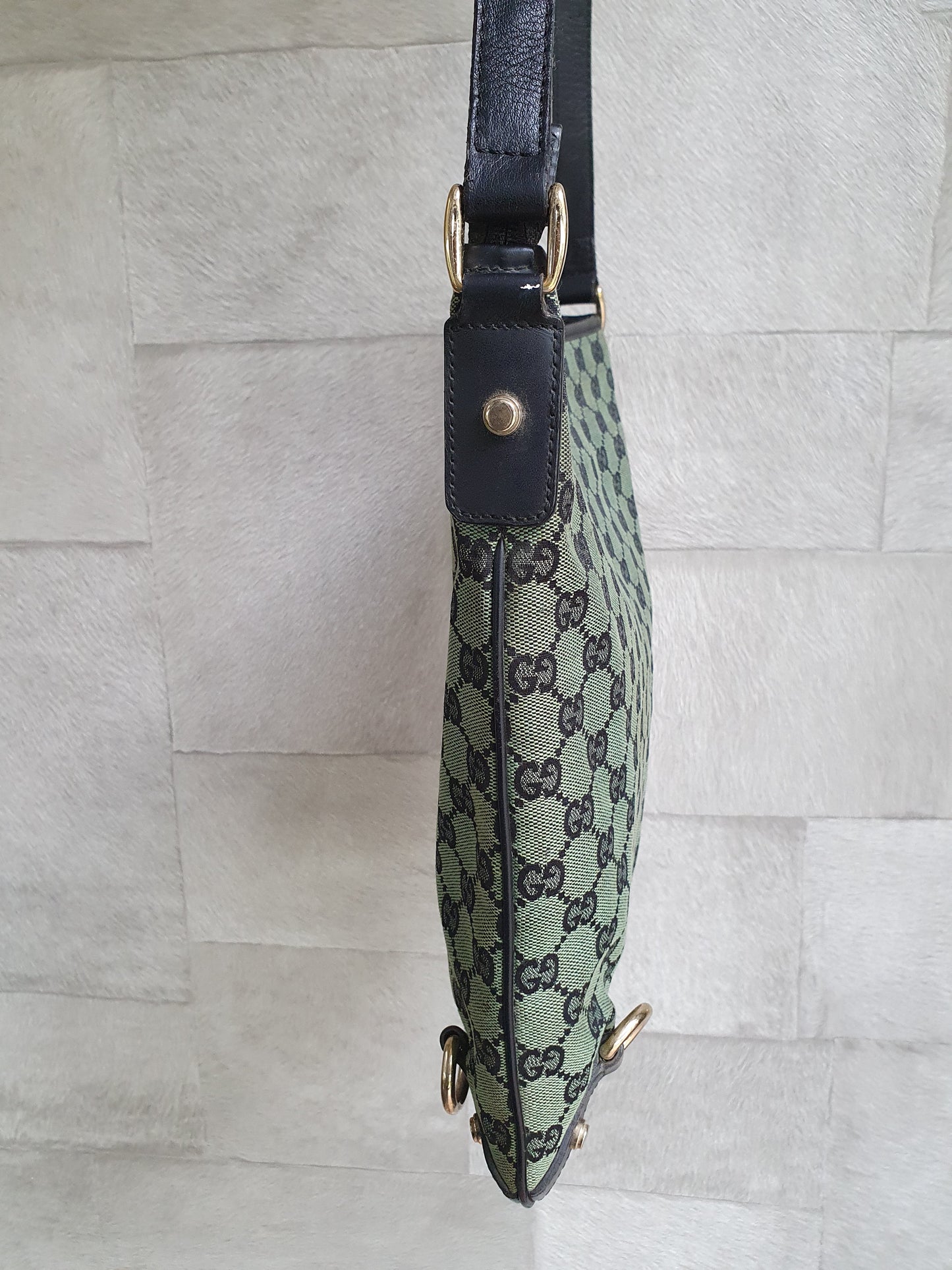 Gucci D ring crossbody bag