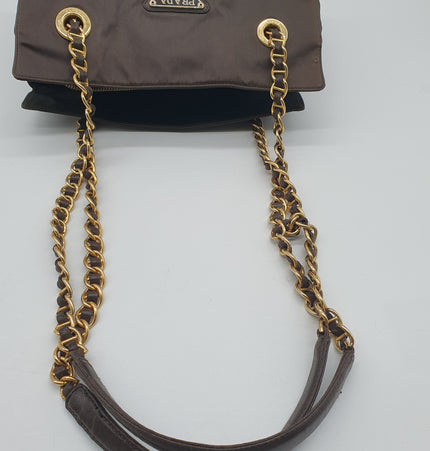 Prada nylon shoulder bag