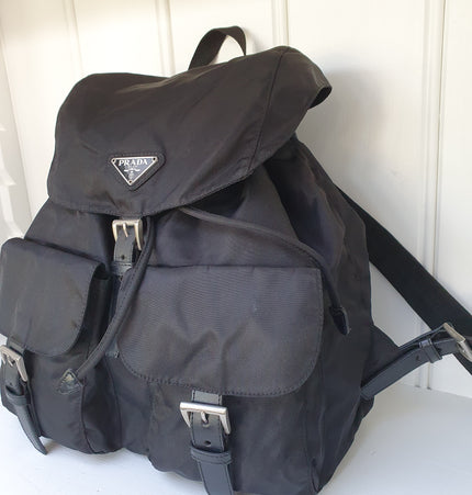 Prada nylon backpack