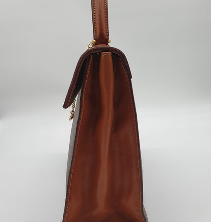 Celine triomphe vintage clasp bag