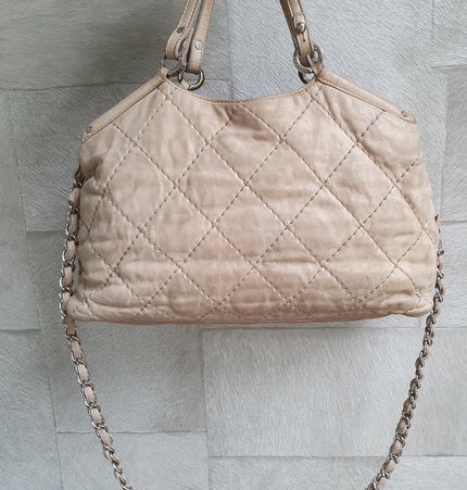 Chanel leather handbag