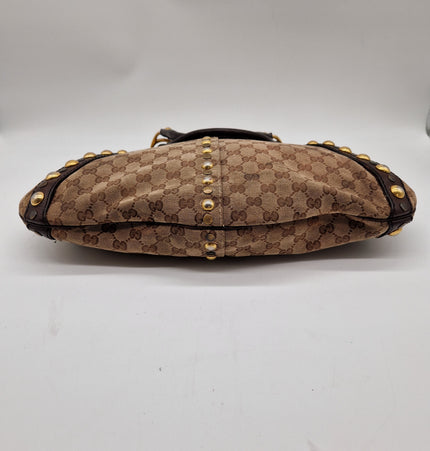 Gucci studded shoulder bag
