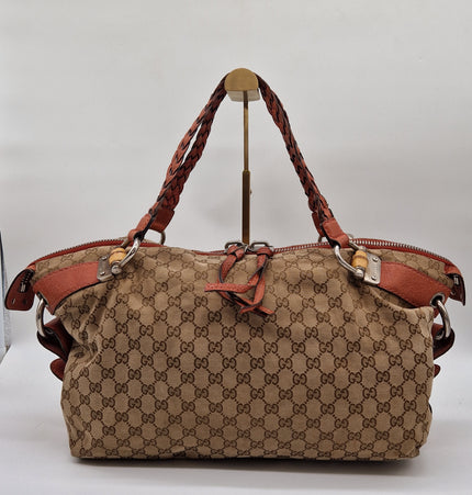 Gucci cloth shoulder bag