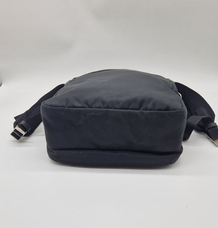 Prada cloth messenger bag