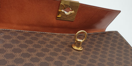 Celine triomphe vintage clasp bag