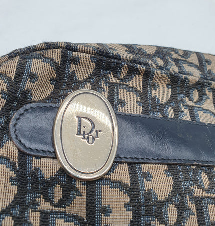 Dior monogram crossbody denim vintage bag