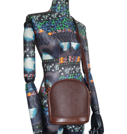 Dior vintage crossbody brown bag