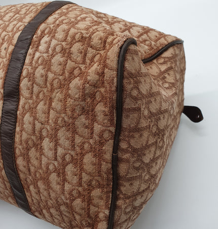 Dior Bowling vintage denim handbag