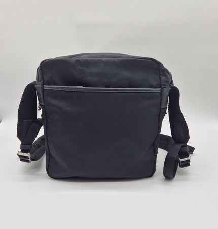 Prada cloth messenger bag