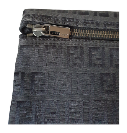 Fendi cloth clutch