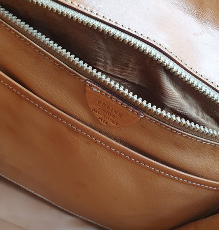 Celine triomphe vintage clasp bag