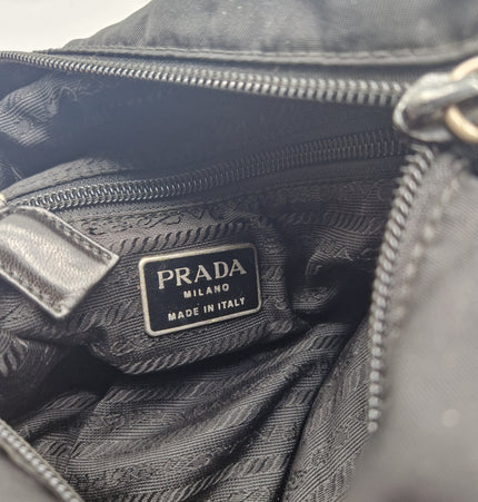 Prada cloth shoulder bag